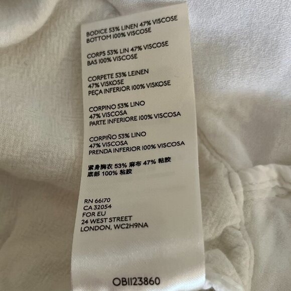 Free People White Arian Fringe Embroidered Military Style Jacket Sz Sm - Picture 10 of 10